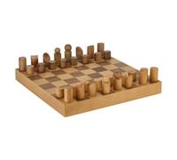 Jeu d'échecs Micka 40x40cm en pin - Atmosphera Créateur d'intérieur