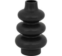 Atmosphera createur d'interieur - Keramikvase clothilde schwarz h25cm