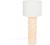 Atmosphera Créateur d'intérieur - Lampadaire Cylindre en Céramique "Noly" 102cm Beige Beige