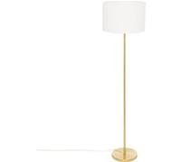 Lampadaire - Atmosphera - Tina - Bouclette - Métal doré - H150cm