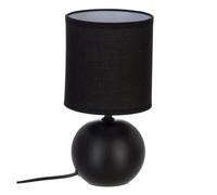 Atmosphera Créateur d'intérieur - Lampe à Poser Céramique Boule 25cm Noir