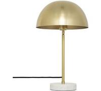 Atmosphera - Lampe à poser Champignon Lilio 46 cm - métal et marbre doré