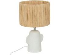 Atmosphera Créateur d'intérieur - Lampe à Poser Design "Raia" 38cm Blanc Blanc G