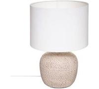 Atmosphera Créateur d'intérieur - Lampe à Poser en Céramique "Davia" 39cm Blanc Blanc G