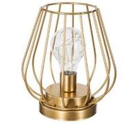 Créateur d'intérieur - Lampe à Poser en Métal MicroLed "Luz" 17cm Or