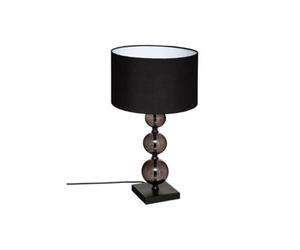 Atmosphera Créateur d'intérieur - Lampe à Poser en Verre Alma 52cm Noir