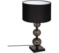 Lampe ""Alma"" métal noir H52cm - Atmosphera createur d'interieur