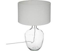 Atmosphera Créateur d'intérieur - Lampe à Poser en Verre Winter 43cm Blanc Blanc G