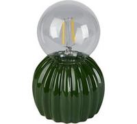 Atmosphera Créateur d'intérieur - Lampe à Poser LED en Céramique "Cactos" 15cm Vert Vert