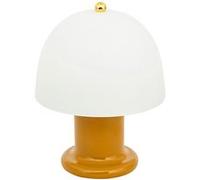 Atmosphera Créateur d'intérieur - Lampe à Poser LED "Rick" 21cm Jaune Jaune