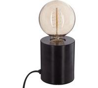 Atmosphera Créateur d'intérieur - Lampe à Poser "Tube" 10cm Noir Neutre G