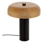 Atmosphera Créateur d'Intérieur - Lampe Cylindrique Jody - Lampe à Poser Vintage pour Chambre, Salon, Bureau - Abat-jour en Verre - Inclinable