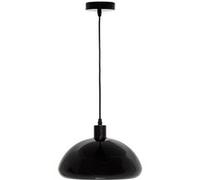 Atmosphera Créateur d'intérieur - Lampe Suspension Champignon "Savio" 27cm Noir Noir G