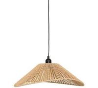 Atmosphera Créateur d'intérieur - Lampe Suspension Effet Corde "Myha" 43cm Naturel Beige