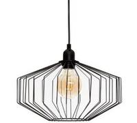 Atmosphera Créateur d'intérieur - Lampe Suspension en Métal "Azur" 30cm Noir Noir G