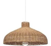 Atmosphera Créateur d'intérieur - Lampe Suspension en Rotin "Origines" 58cm Beige Beige G