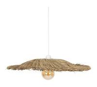 Atmosphera Créateur d'intérieur - Lampe Suspension Paille "Yoni" 58cm Naturel Naturel G