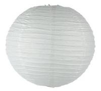 Atmosphera Créateur d'intérieur - Lanterne Boule en Papier "Fééric" 35cm Blanc Blanc G