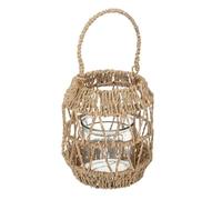 Atmosphera Créateur d'intérieur - Lanterne Déco en Rotin "Muli" 18cm Beige