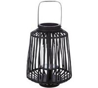 Atmosphera Créateur d'intérieur - Lanterne Design "Rattan" 35cm Noir Noir G
