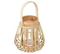 Atmosphera Créateur d'intérieur - Lanterne en Bambou "Haite" 16cm Naturel