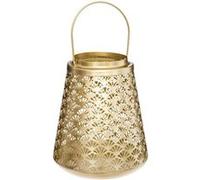 Créateur d'intérieur - Lanterne en Métal Design "Feel" 19cm Or