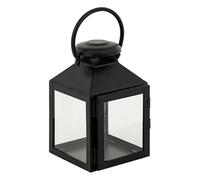 Atmosphera Créateur d'intérieur - Lanterne en Métal "Winy" 17cm Noir