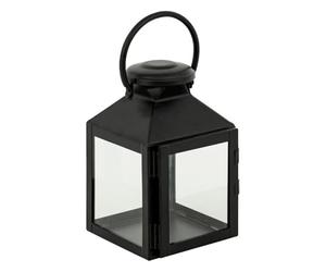 Atmosphera Créateur d'intérieur - Lanterne en Métal "Winy" 17cm Noir