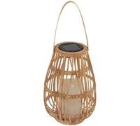 Atmosphera - Lanterne solaire rania h23cm beige