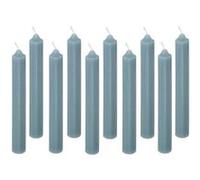 Atmosphera Créateur d'intérieur - Lot de 10 Bougies Bâton Hugo 16cm Bleu Orage Bleu G