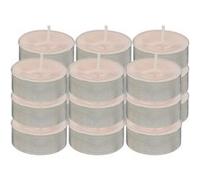 18 Bougies chauffe-plats ""Hugo"" H1,5cm rose - Atmosphera createur d'interieur