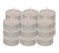 Atmosphera Créateur d'intérieur - Lot de 18 Bougies Chauffe-Plat Hugo 3,7cm Taupe Taupe G