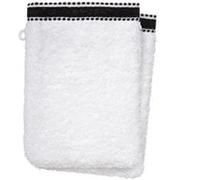 Atmosphera Créateur d'intérieur - Lot de 2 Gants de Toilette "Joia" 15x21cm Blanc Blanc G