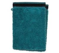 Atmosphera Créateur d'intérieur - Lot de 2 Gants de Toilette Joia 15x21cm Bleu Canard Bleu