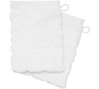 Atmosphera Créateur d'intérieur - Lot de 2 Gants de Toilette Tencel 15x21cm Blanc Blanc