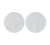 Atmosphera Créateur d'intérieur - Lot de 2 Miroirs Adhésifs Rond 40x40cm Argent