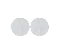 Atmosphera Créateur d'intérieur - Lot de 2 Miroirs Adhésifs "Rond" 40x40cm Argent