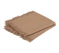 Atmosphera Créateur d'intérieur - Lot de 2 Serviettes de Table "Maha" 40x40cm Beige Beige G