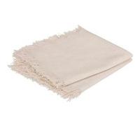 Atmosphera – Lot de 2 serviettes de table Maha 40 x 40 cm Blanc
