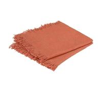 Atmosphera Créateur d'intérieur - Lot de 2 Serviettes de Table Maha 40x40cm Terracotta