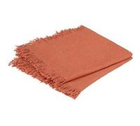 Atmosphera Serviettes de table Maha terracotta – Lot de 2 40 x 40 cm