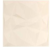 Créateur d'intérieur - Lot de 2 Stickers Géométriques "Oren" 50x50cm Blanc