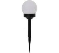 Atmosphera Créateur d'intérieur - Lot de 4 Balises Solaires "Tea" 34cm Noir & Blanc G