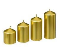 Atmosphera Créateur d'intérieur - Lot de 4 bougies Avent 505g Or G