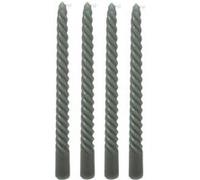 Atmosphera Créateur d'intérieur - Lot de 4 Bougies Bâton "Hugo" 180g Vert Kaki G