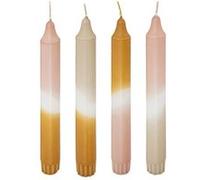 Atmosphera Créateur d'intérieur - Lot de 4 Bougies Bâton "Laya" 18cm Multicolore Multicolore G