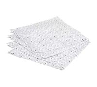 Atmosphera Créateur d'intérieur - Lot de 4 Serviettes de Table Etnik 40x40cm Gris