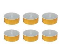 Atmosphera Créateur d'intérieur - Lot de 6 Bougies Chauffe-Plat Parfumées "Izor" 3,7cm Monoï G