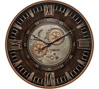 Atmosphera createur d'interieur - Mechanische uhr yoni metall braun d59cm