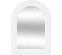 Atmosphera Miroir "Emily" en bois H55cm blanc